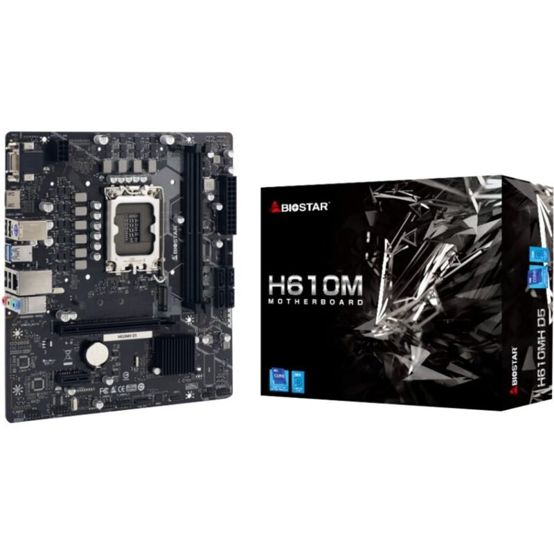 Biostar H610MH D5 Negro