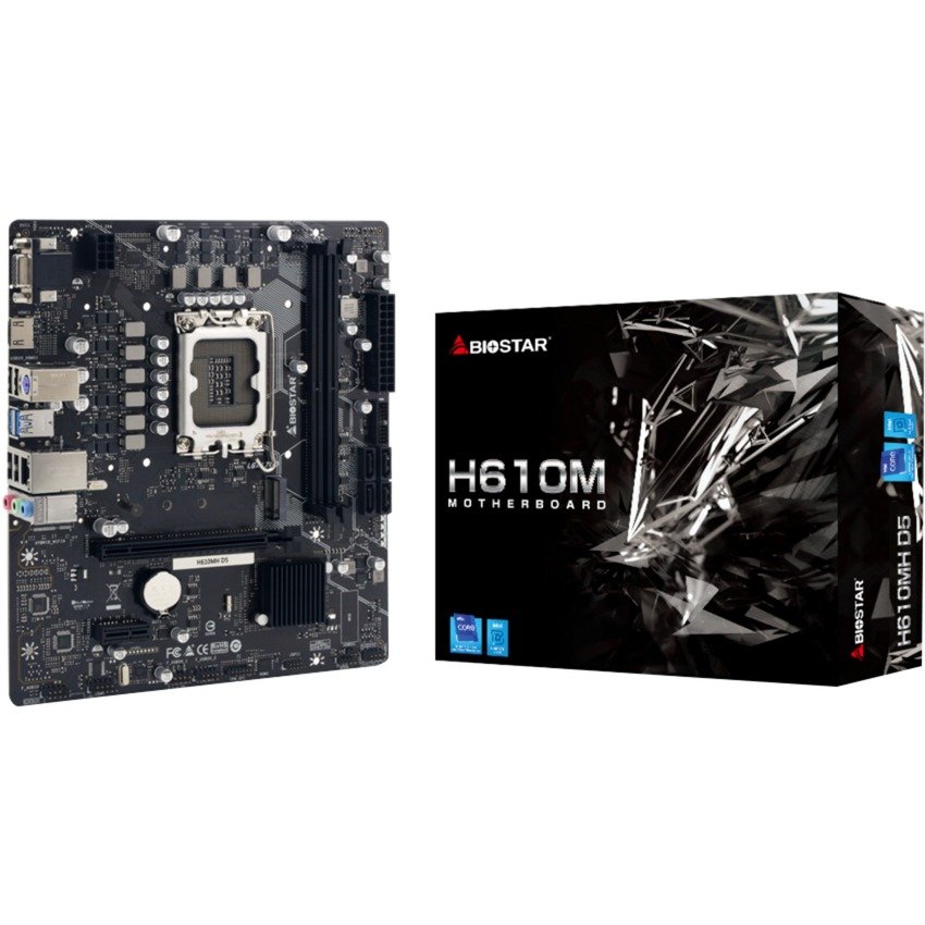 Biostar H610MH D5 Negro