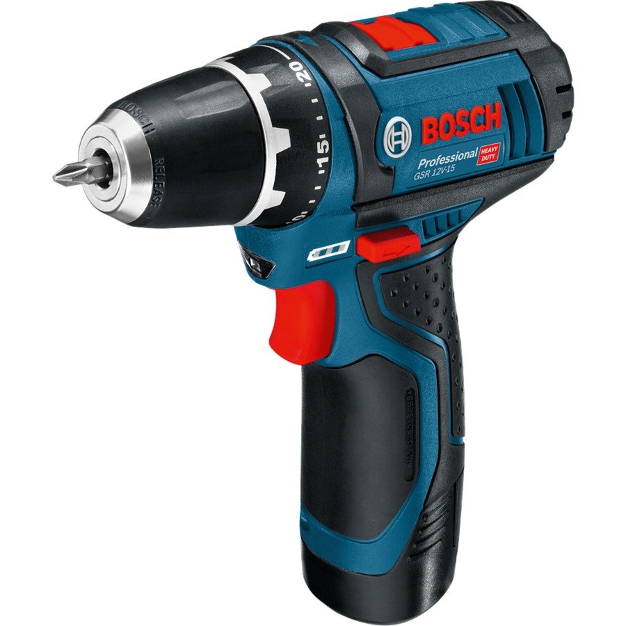 Bosch 12V Profi Set GSR 12V-15 Azul - Imagen 2