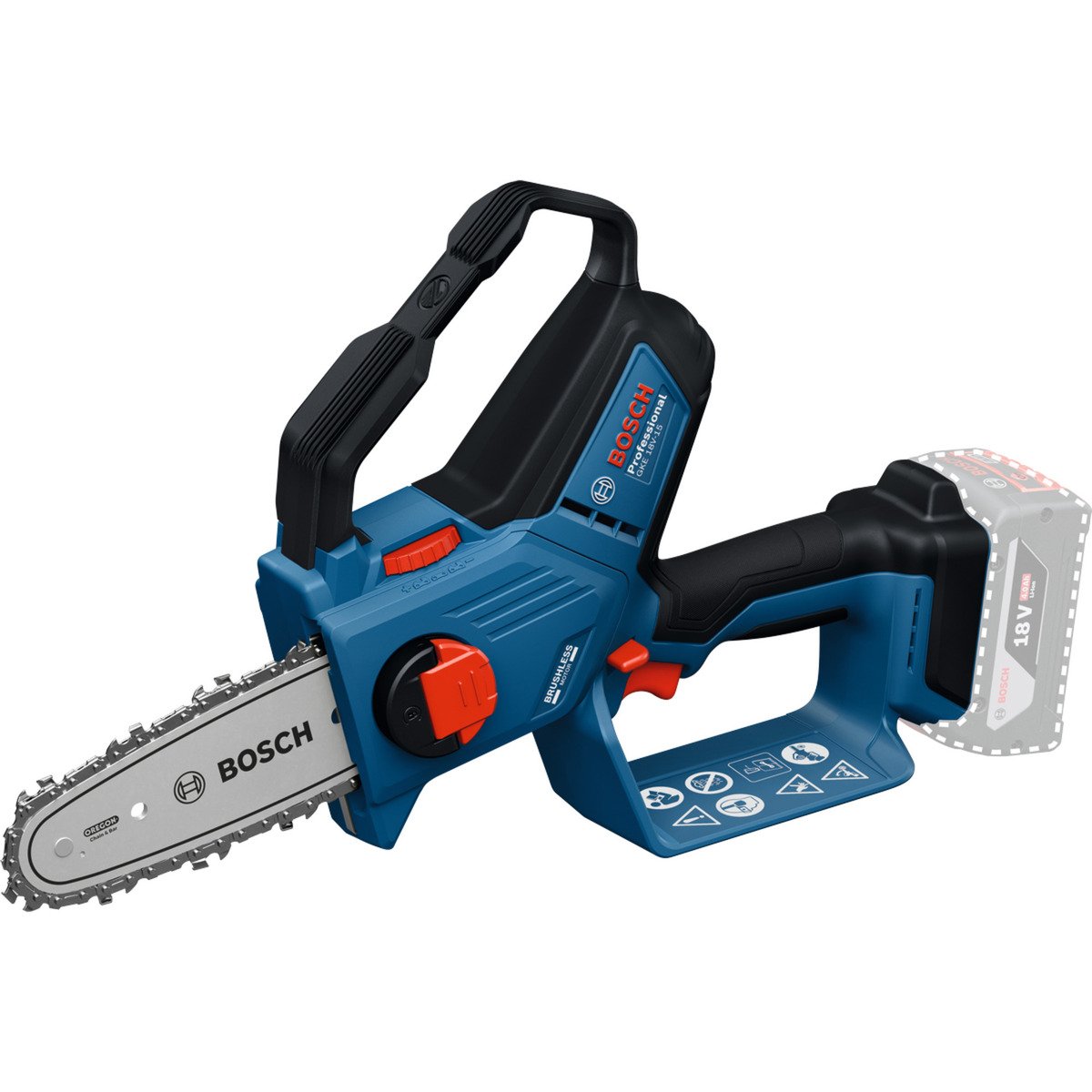 Bosch Akku-Astsäge GKE 18V-15 Prodessional solo Azul