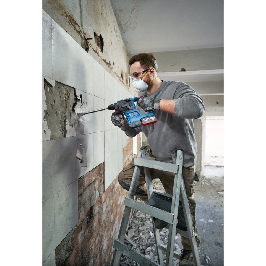 Bosch Akku-Bohrhammer GBH 18V-22 Professional Azul - Imagen 5