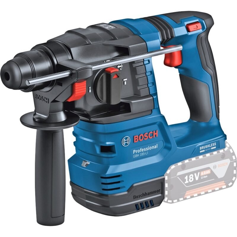 Bosch Akku-Bohrhammer GBH 18V-22 Professional solo Azul