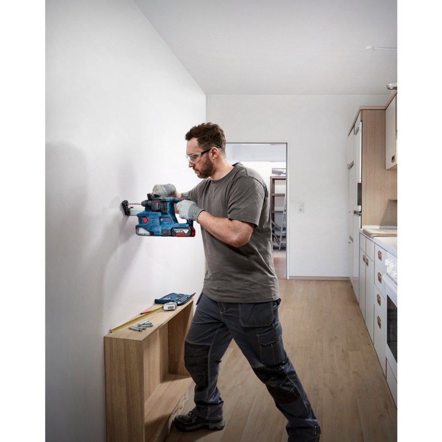 Bosch Akku-Bohrhammer GBH 18V-22 Professional solo Azul - Imagen 3