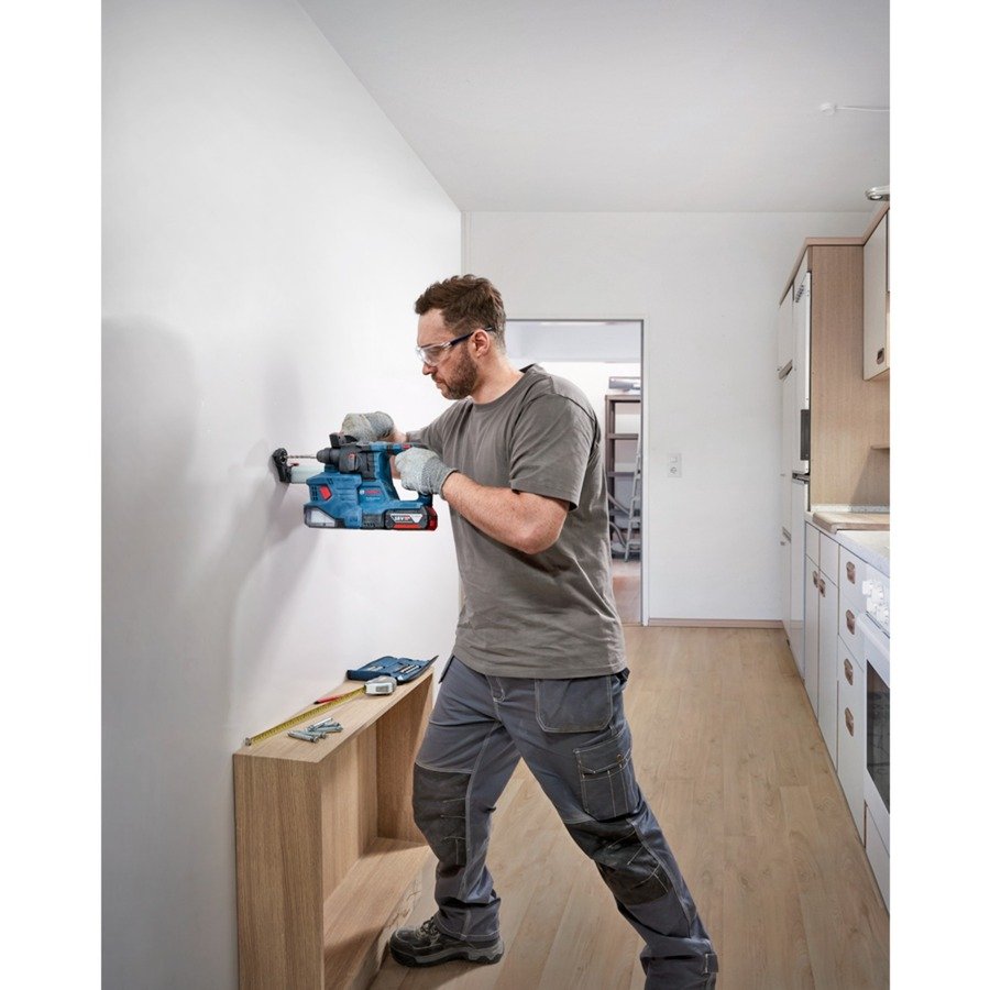 Bosch Akku-Bohrhammer GBH 18V-22 Professional solo Azul - Imagen 2