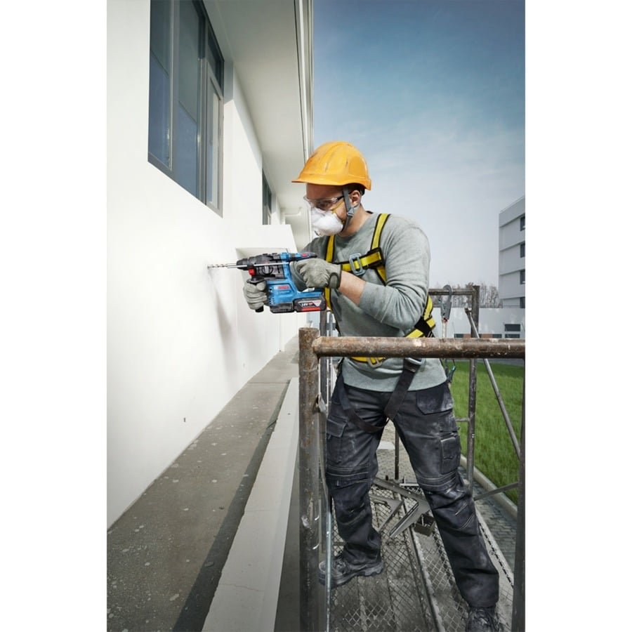 Bosch Akku-Bohrhammer GBH 18V-22 Professional solo Azul - Imagen 4