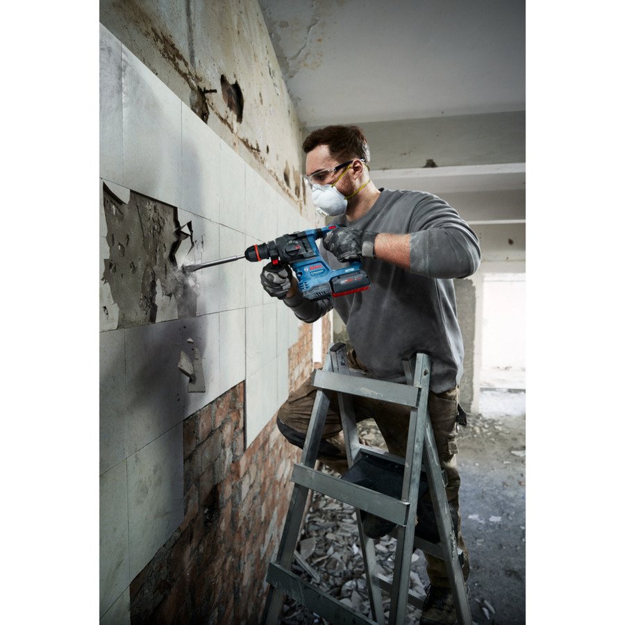 Bosch Akku-Bohrhammer GBH 18V-22 X Professional solo Azul - Imagen 2