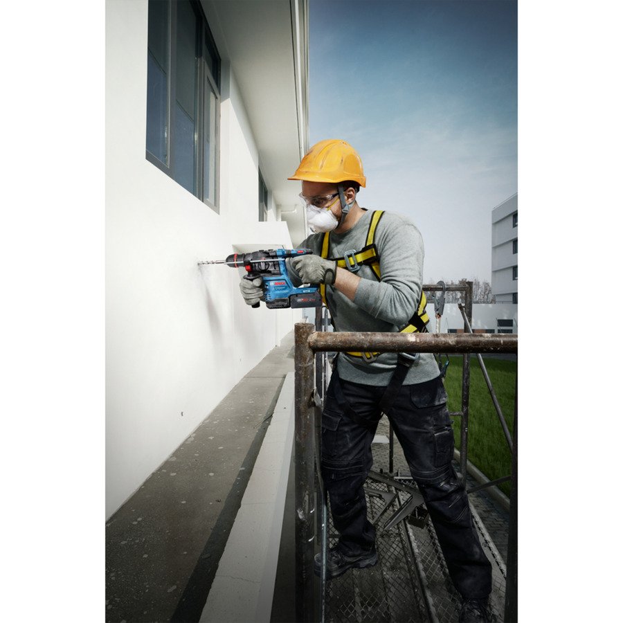 Bosch Akku-Bohrhammer GBH 18V-22 X Professional solo Azul - Imagen 4