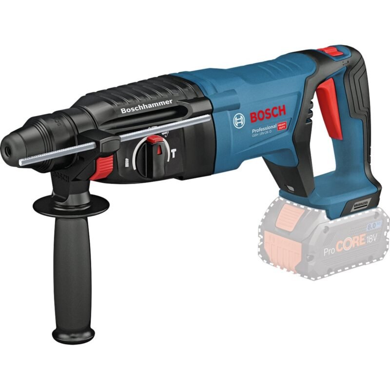 Bosch Akku-Bohrhammer GBH 18V-26 D Professional solo Azul