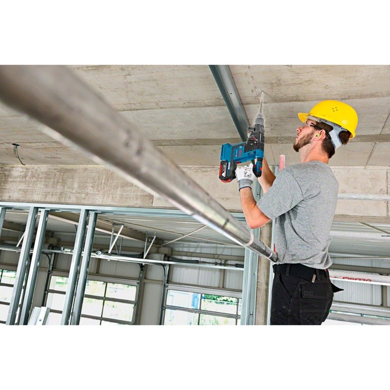 Bosch Akku-Bohrhammer GBH 18V-26 F Professional solo Azul - Imagen 3