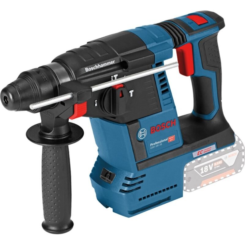 Bosch Akku-Bohrhammer GBH 18V-26 Professional solo Azul