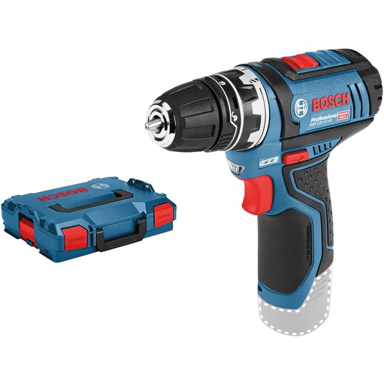 Bosch Akku-Bohrschrauber GSR 12V-15 FC Professional solo Azul