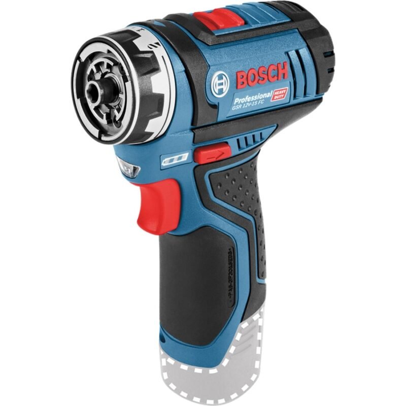 Bosch Akku-Bohrschrauber GSR 12V-15 FC Professional solo Azul