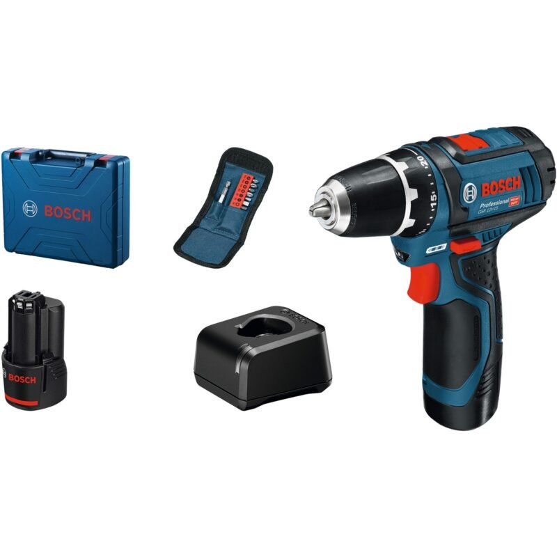 Bosch Akku-Bohrschrauber GSR 12V-15 Professional Azul