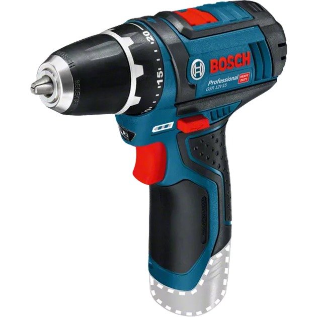 Bosch Akku-Bohrschrauber GSR 12V-15 Professional Azul