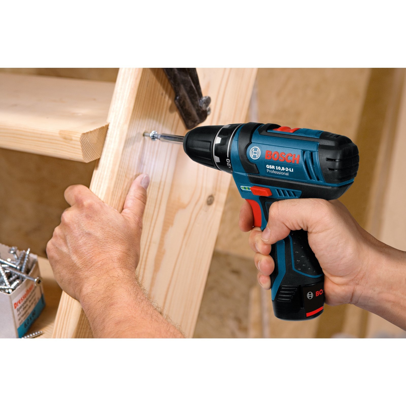 Bosch Akku-Bohrschrauber GSR 12V-15 Professional Azul - Imagen 5