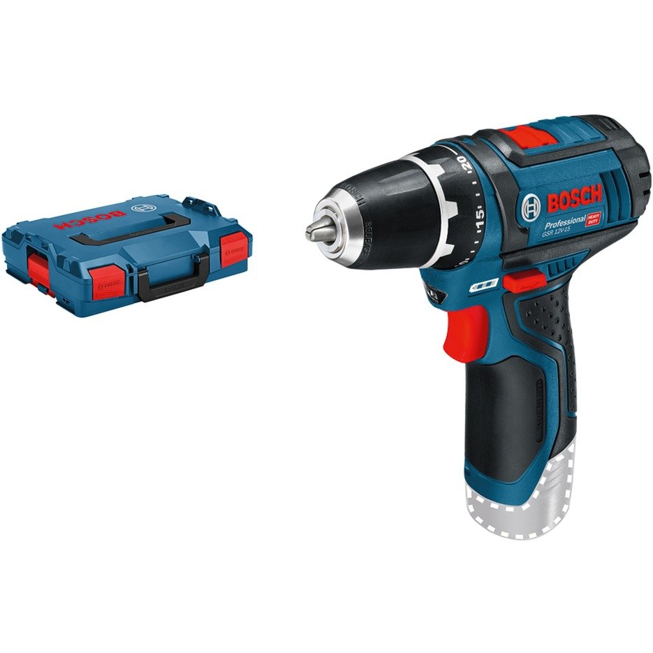 Bosch Akku-Bohrschrauber GSR 12V-15 Professional solo Azul