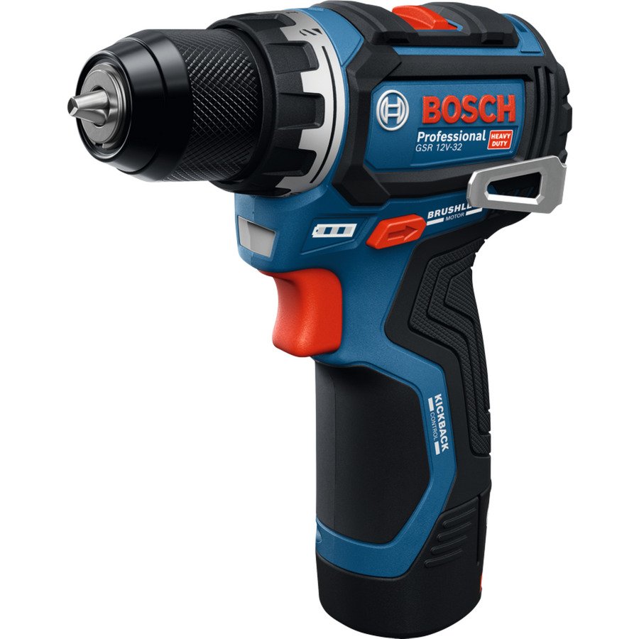 Bosch Akku-Bohrschrauber GSR 12V-32 Professional Azul - Imagen 2