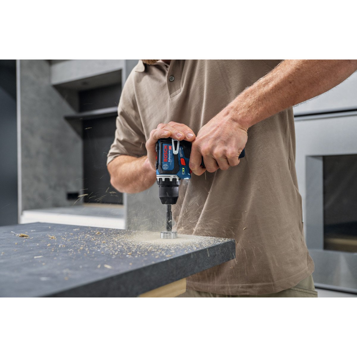 Bosch Akku-Bohrschrauber GSR 12V-32 Professional Azul - Imagen 5