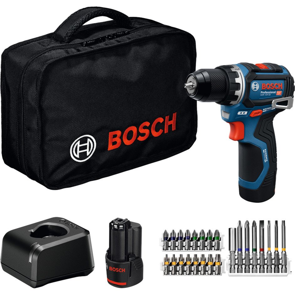 Bosch Akku-Bohrschrauber GSR 12V-32 Professional Azul