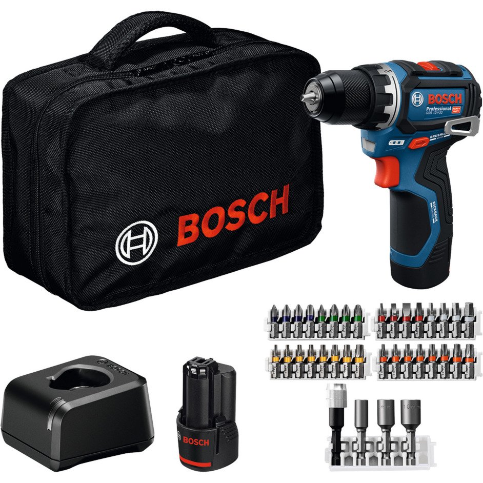 Bosch Akku-Bohrschrauber GSR 12V-32 Professional Azul