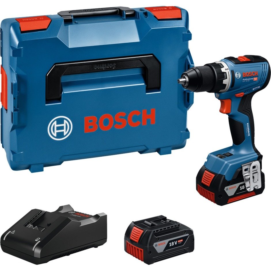 Bosch Akku-Bohrschrauber GSR 18V-65 Professional Azul