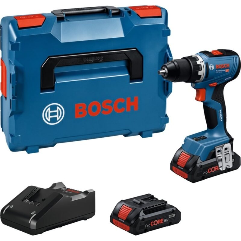 Bosch Akku-Bohrschrauber GSR 18V-65 Professional Azul