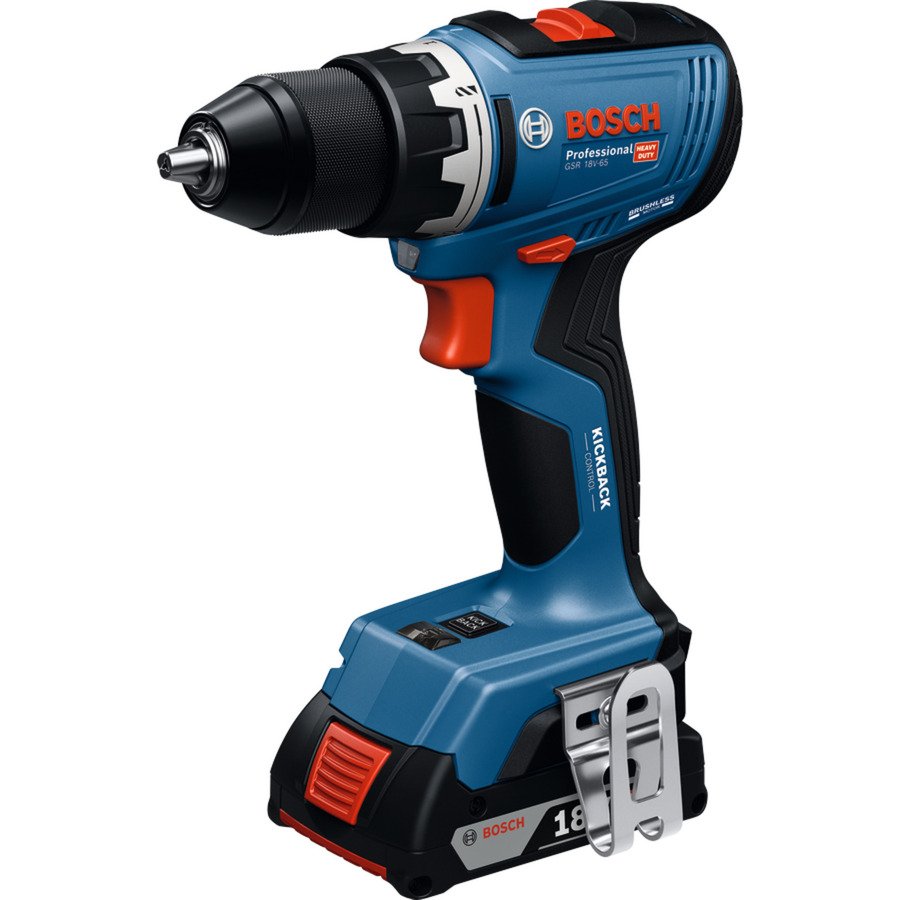 Bosch Akku-Bohrschrauber GSR 18V-65 Professional Azul