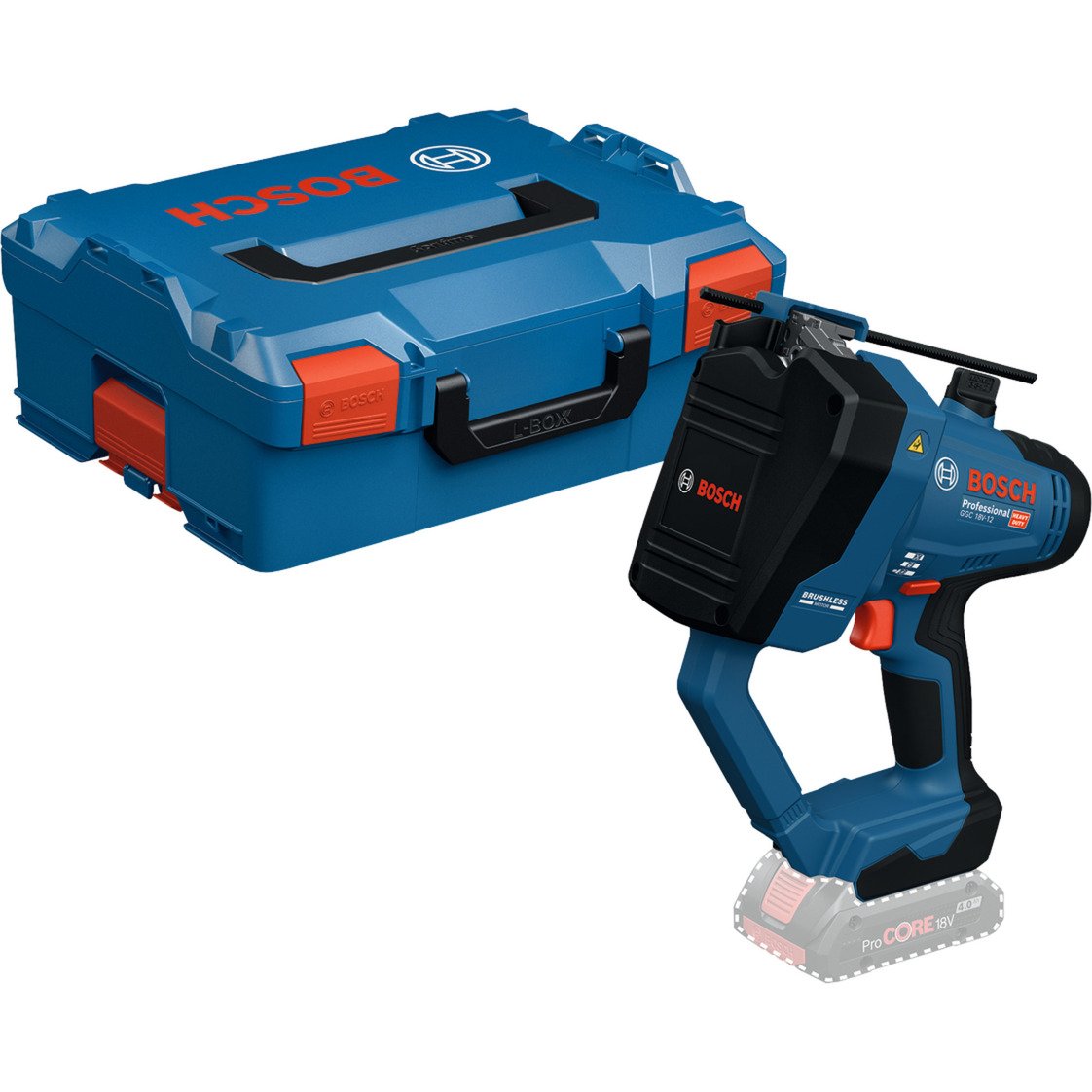 Bosch Akku-Gewindestangenschneider GGC 18V-12 Professional solo Azul - Imagen 2