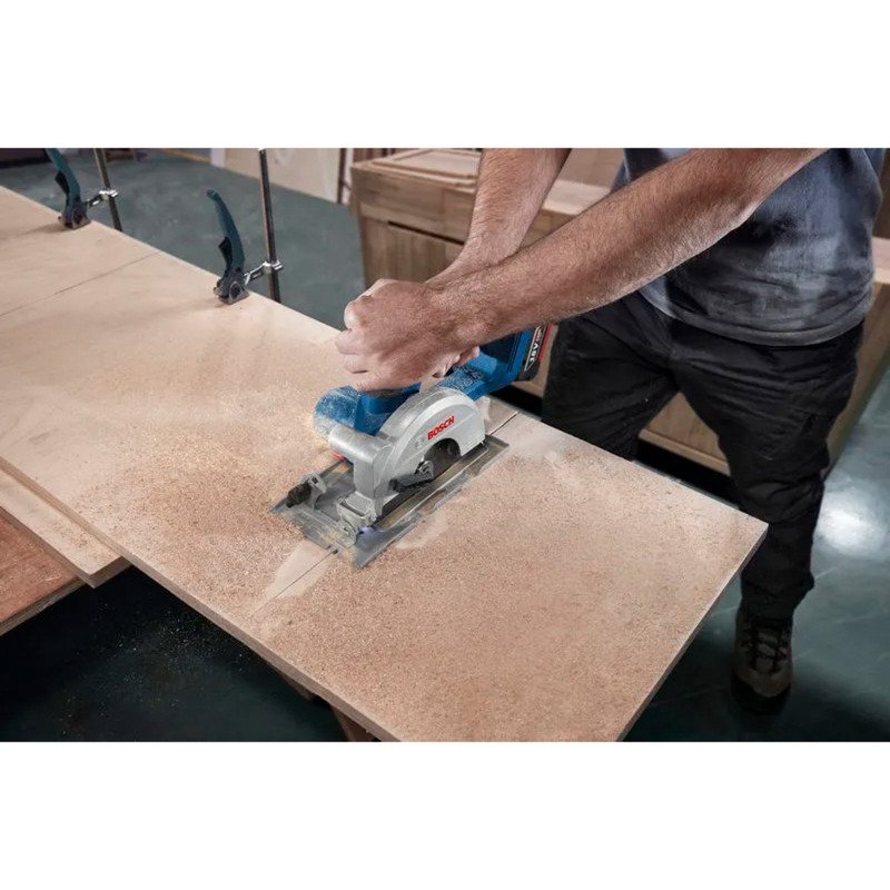 Bosch Akku-Handkreissäge GKS 18V-51 Professional solo Azul - Imagen 3
