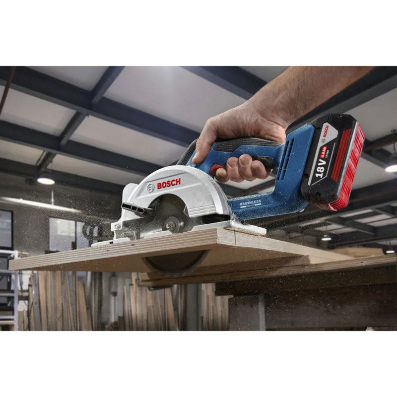 Bosch Akku-Handkreissäge GKS 18V-51 Professional solo Azul - Imagen 5