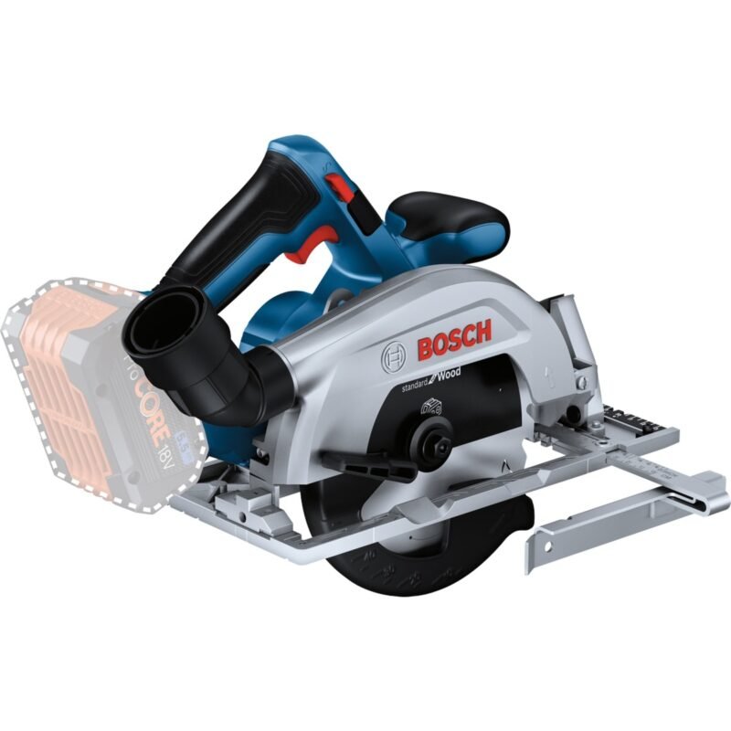 Bosch Akku-Handkreissäge GKS 18V-57-2 Professional solo Azul