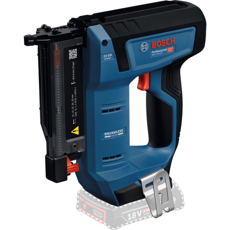 Bosch Akku-Holznagler GNH 18V-35 Professional solo Azul