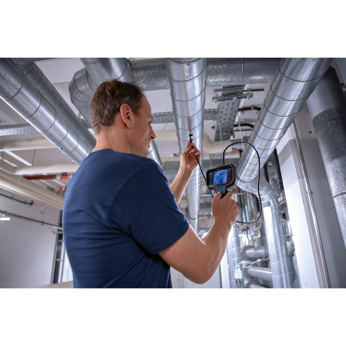 Bosch Akku-Inspektionskamera GIC 12V-5-27 C Professional Azul - Imagen 4