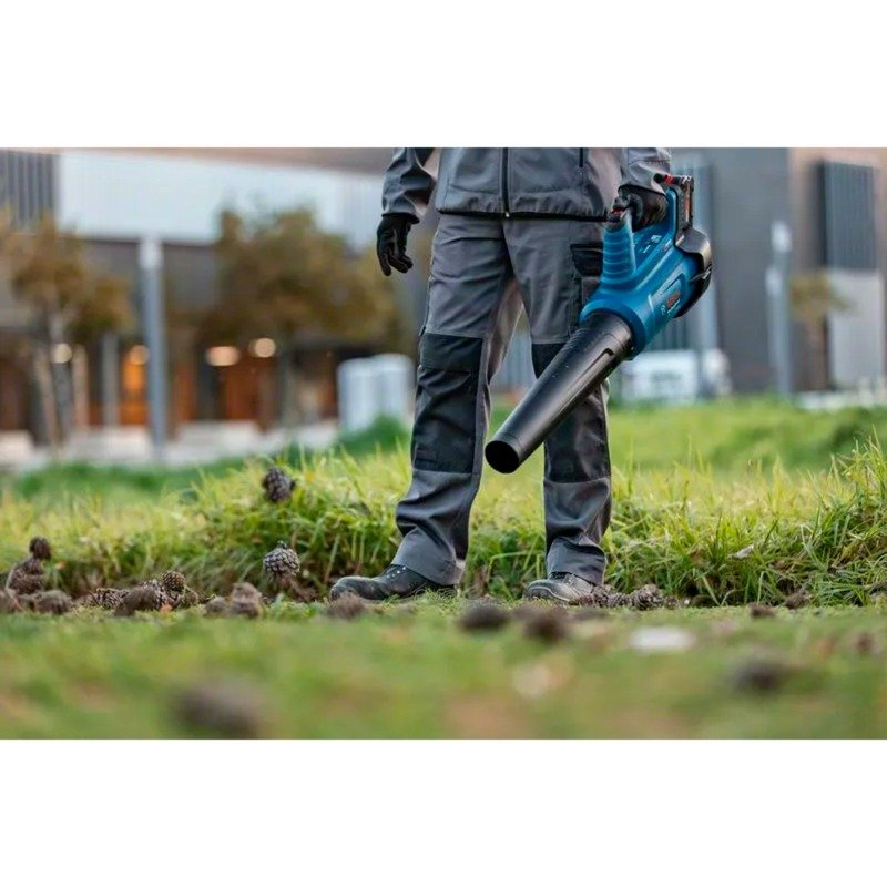 Bosch Akku-Laubbläser BITURBO GBL 18V-750 Professional solo Azul - Imagen 5