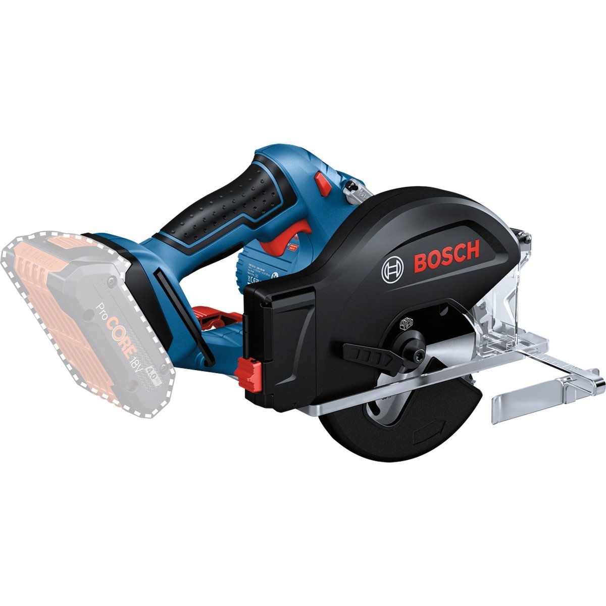 Bosch Akku-Metallkreissäge GKM 18V-50 Professional solo Azul