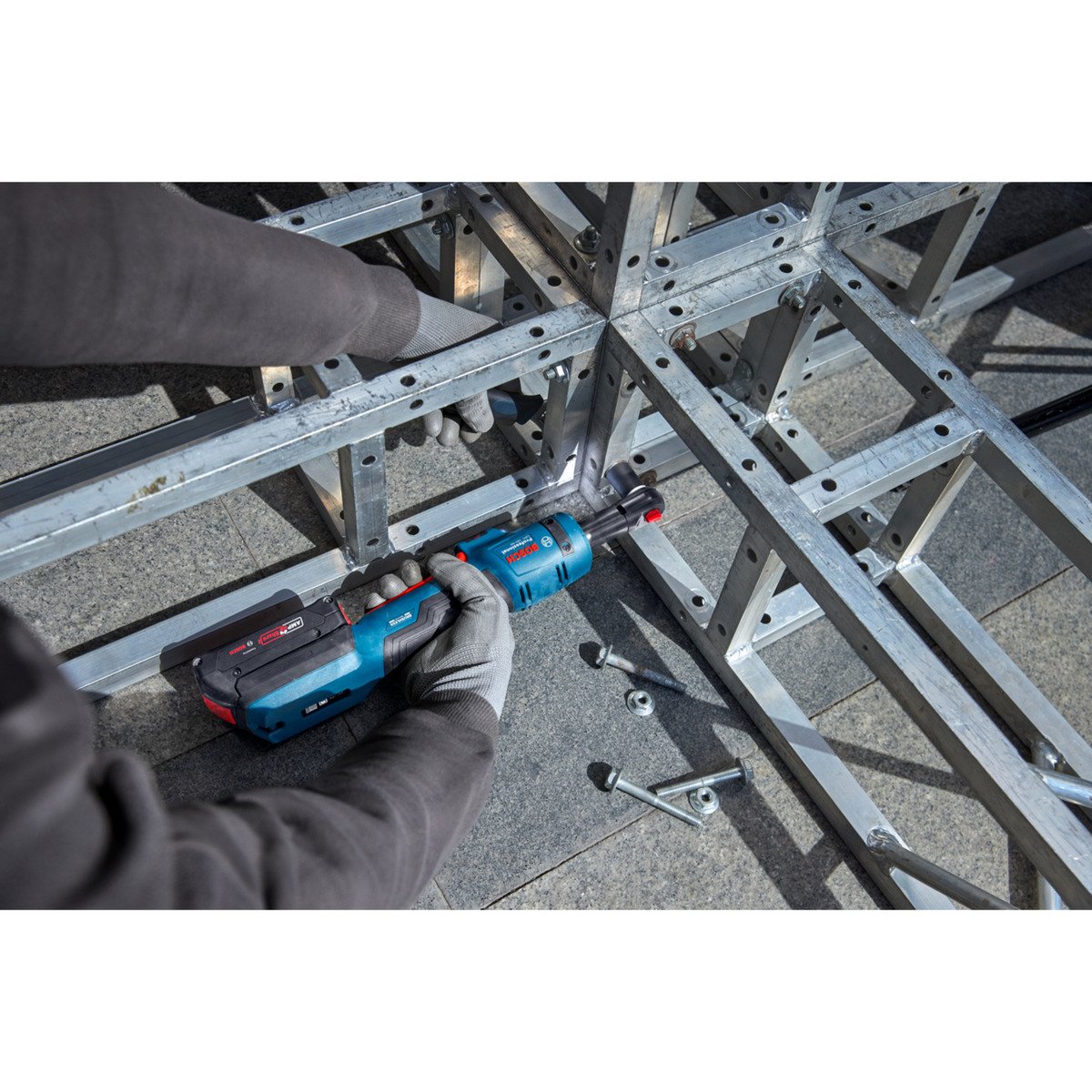 Bosch Akku-Ratschenschrauber GRC 18V-60 Professional solo Azul - Imagen 4