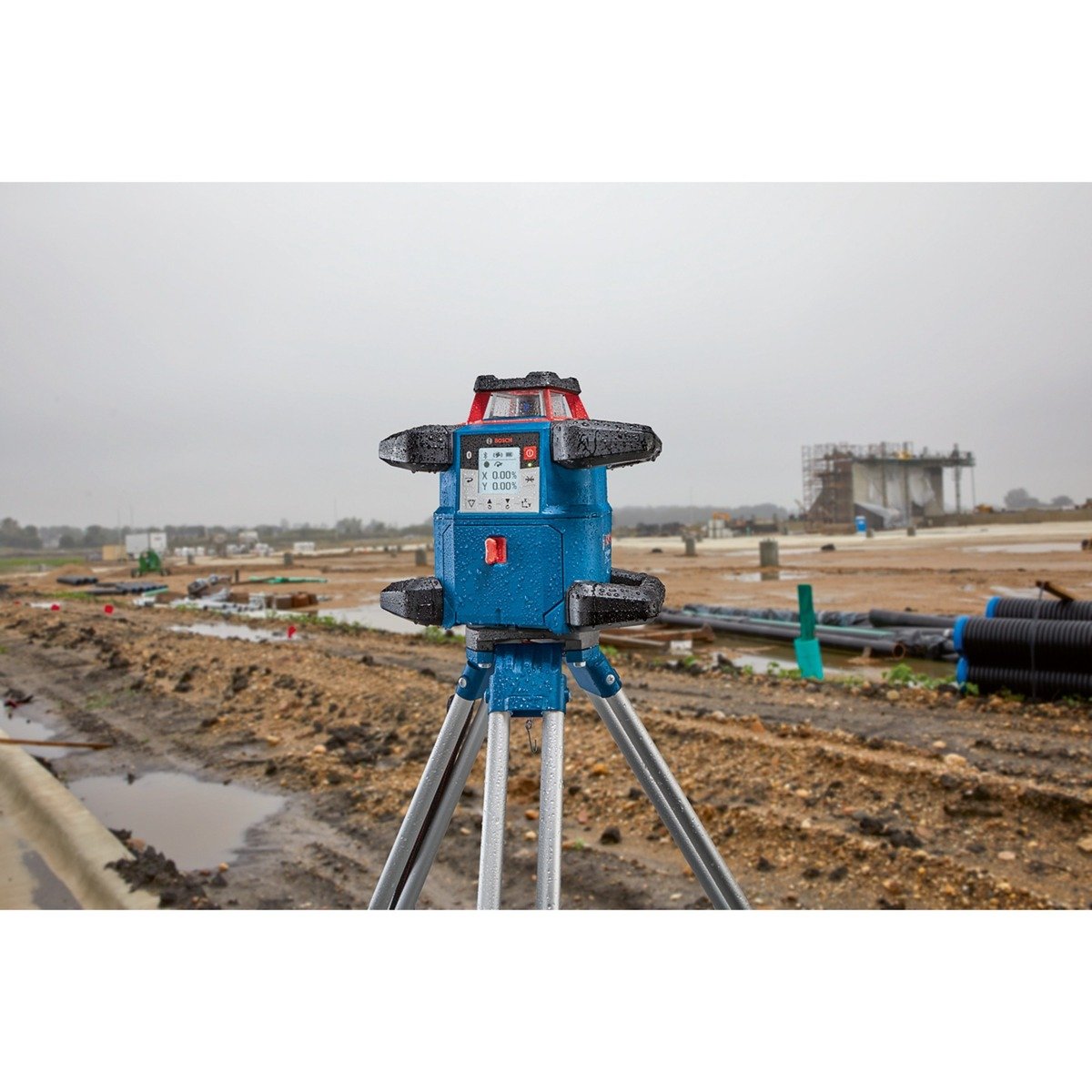 Bosch Akku-Rotationslaser GRL 600 CHV Professional Azul - Imagen 3