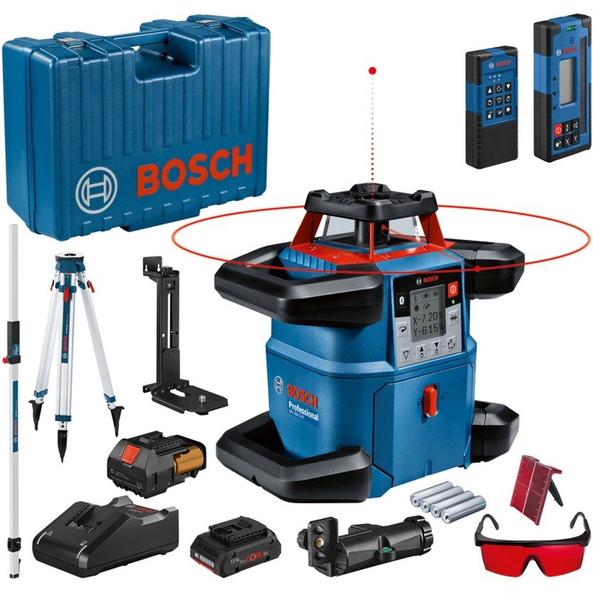 Bosch Akku-Rotationslaser GRL 600 CHV Professional Azul