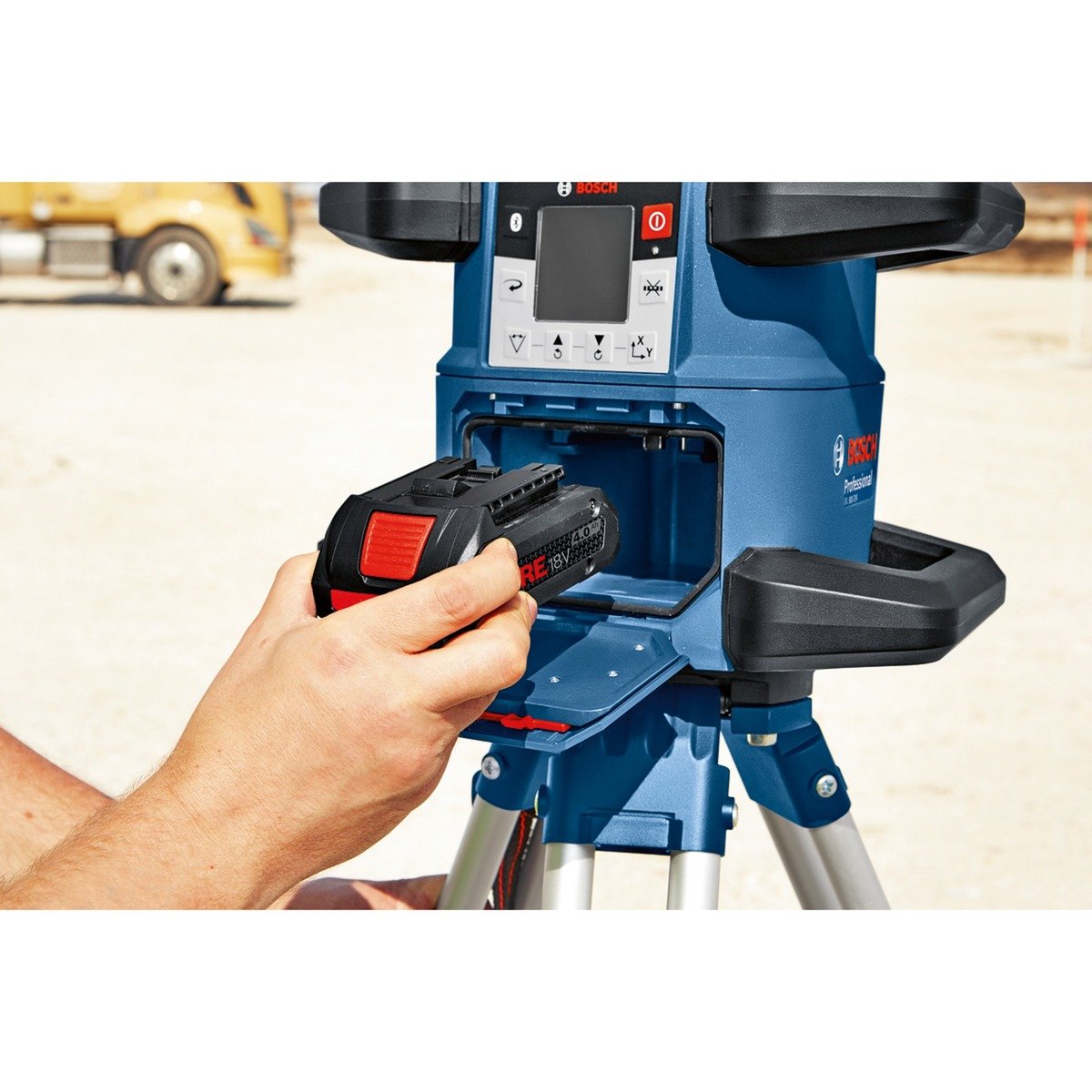 Bosch Akku-Rotationslaser GRL 600 CHV Professional Azul - Imagen 5
