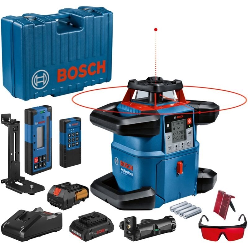 Bosch Akku-Rotationslaser GRL 600 CHV Professional Azul