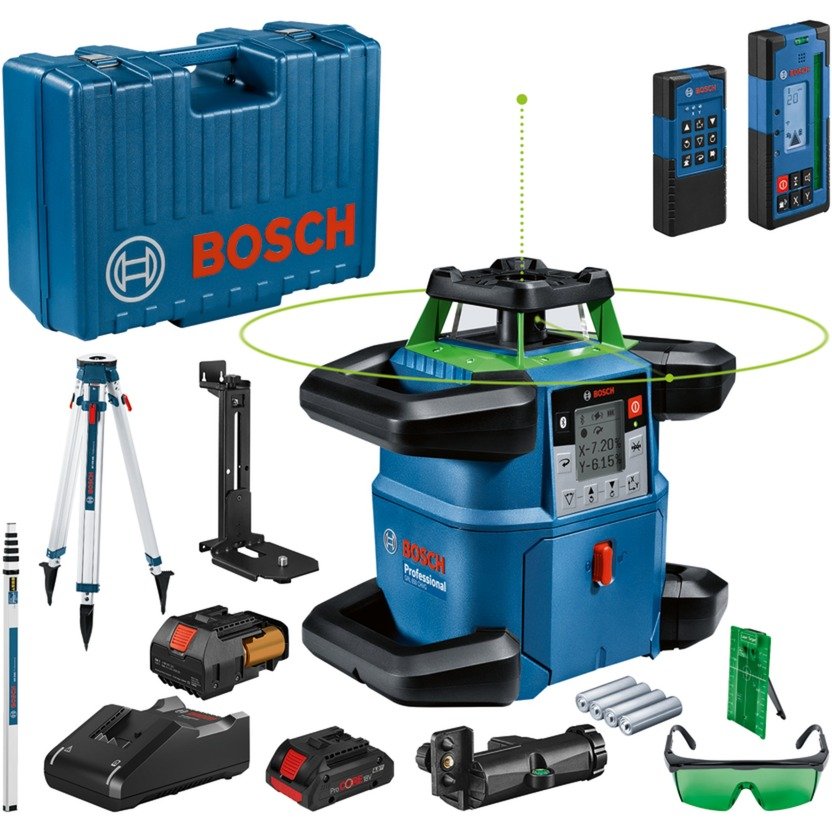 Bosch Akku-Rotationslaser GRL 650 CVHG Professional Azul