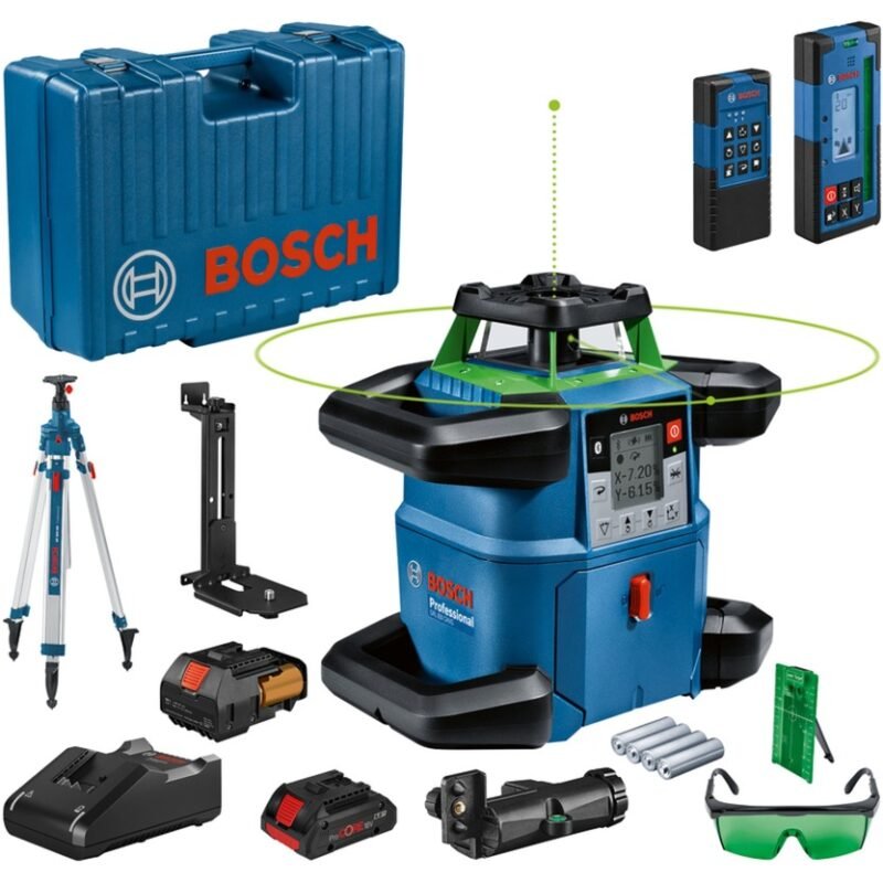 Bosch Akku-Rotationslaser GRL 650 CVHG Professional Azul