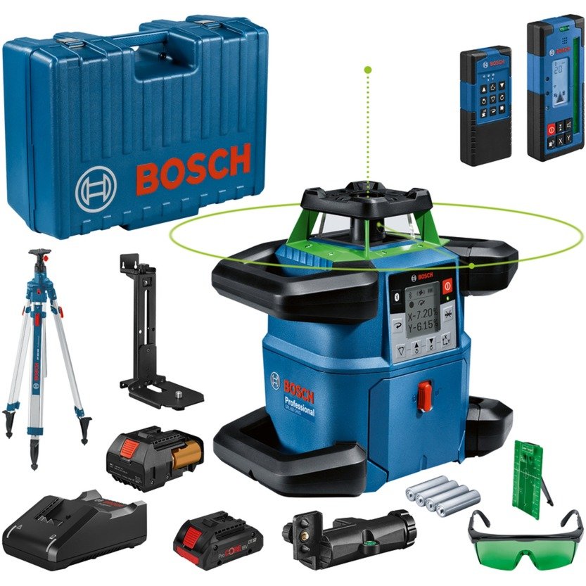 Bosch Akku-Rotationslaser GRL 650 CVHG Professional Azul