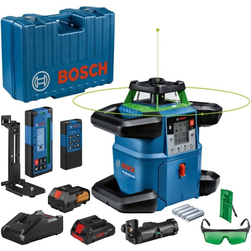 Bosch Akku-Rotationslaser GRL 650 CVHG Professional Azul