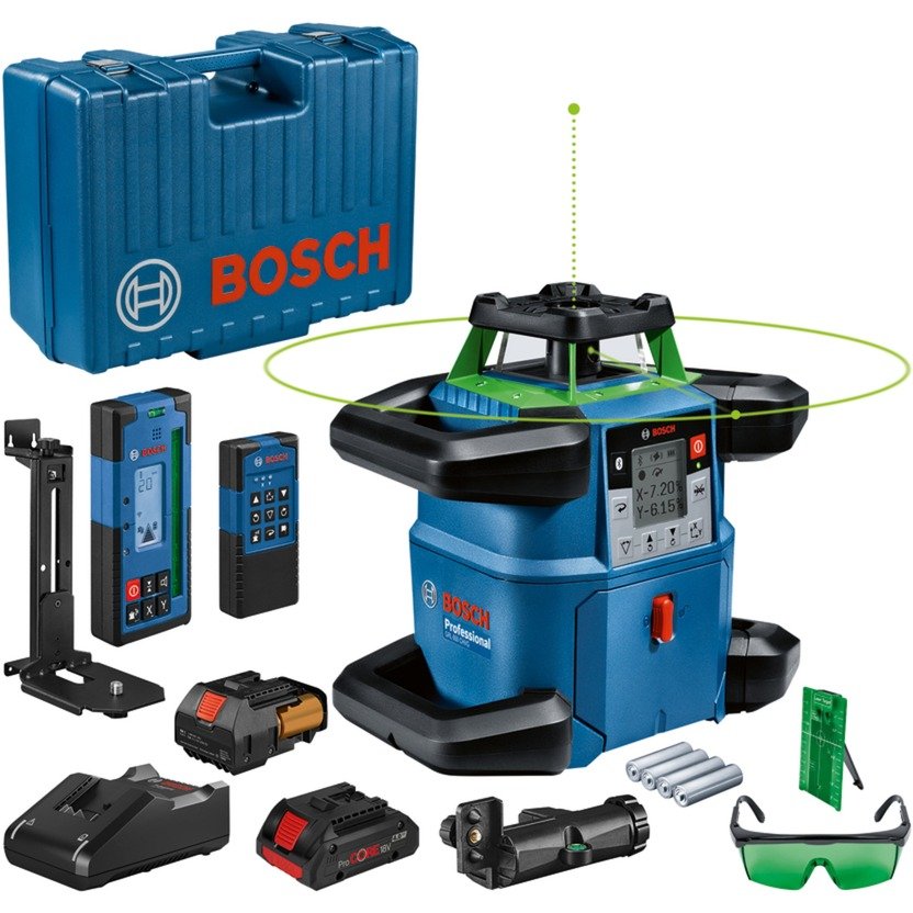 Bosch Akku-Rotationslaser GRL 650 CVHG Professional Azul