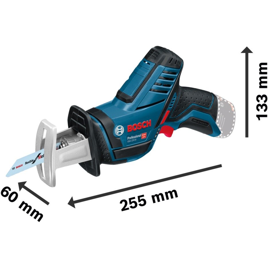 Bosch Akku-Säbelsäge GSA 12 V-14 Professional Azul - Imagen 3