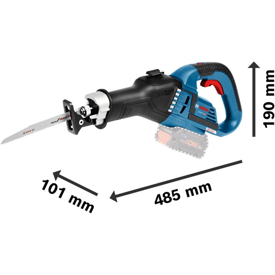 Bosch Akku-Säbelsäge GSA 18V-32 Professional solo Azul - Imagen 3