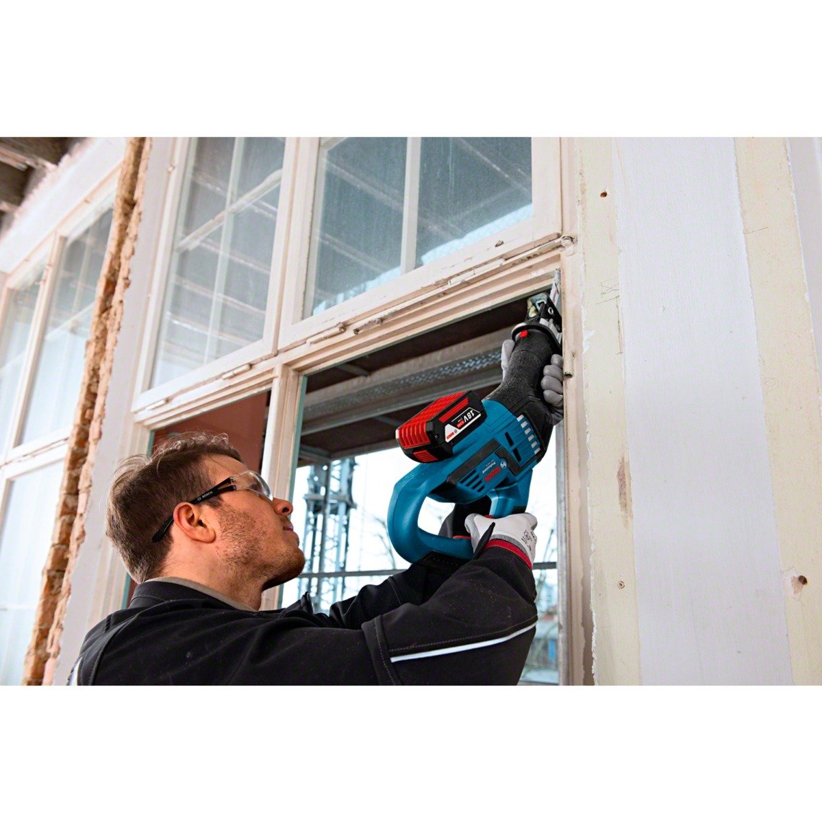 Bosch Akku-Säbelsäge GSA 18V-32 Professional solo Azul - Imagen 4