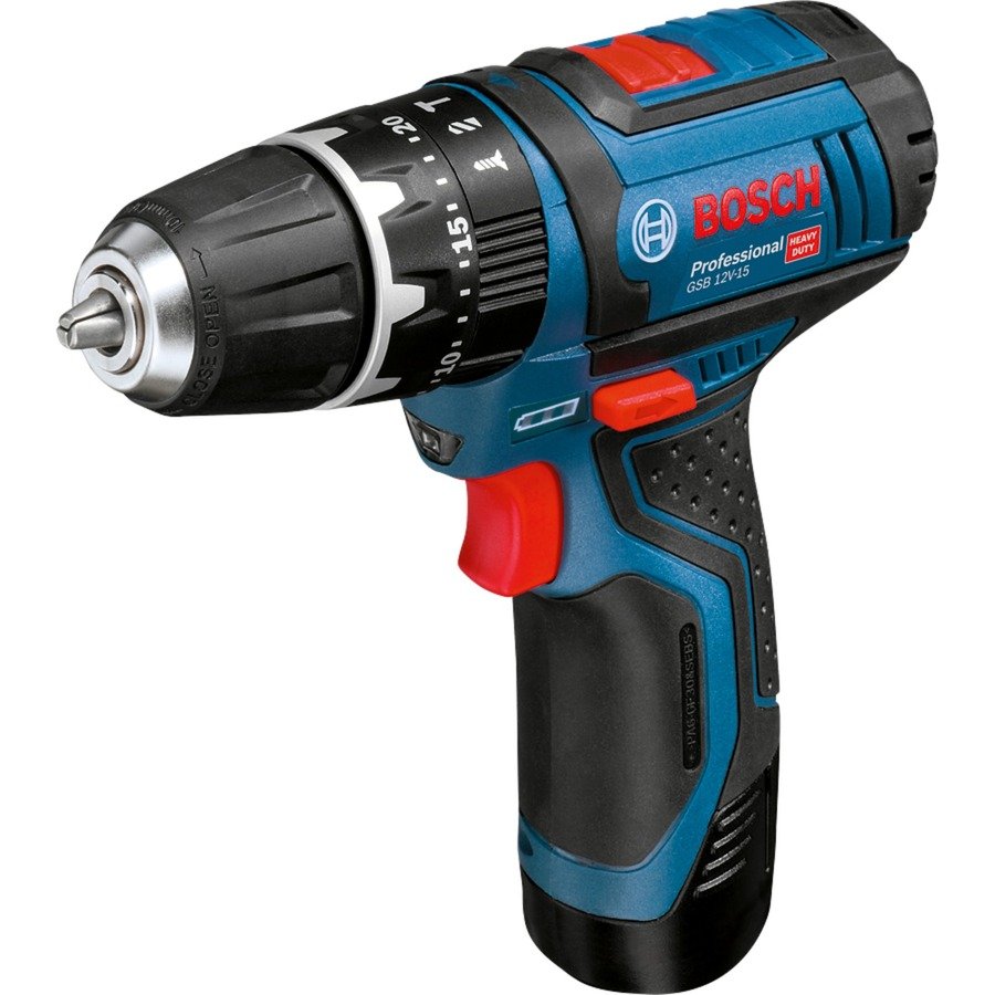 Bosch Akku-Schlagbohrschrauber GSB 12V-15 Professional Azul - Imagen 2