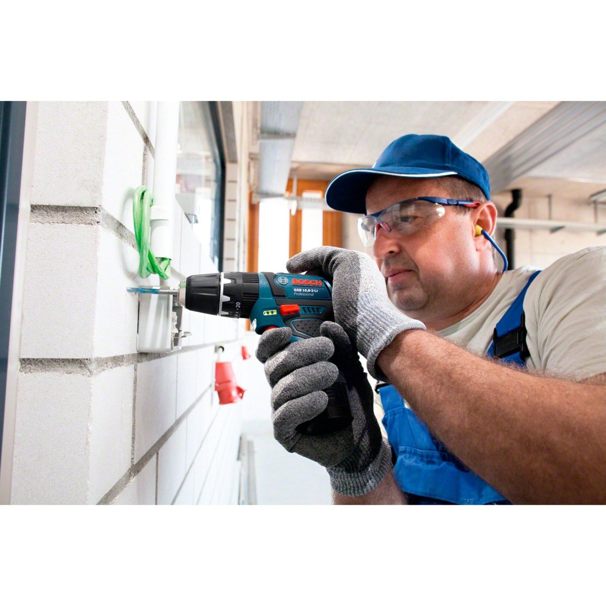 Bosch Akku-Schlagbohrschrauber GSB 12V-15 Professional Azul - Imagen 3